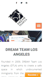 Mobile Screenshot of dreamteamla.org